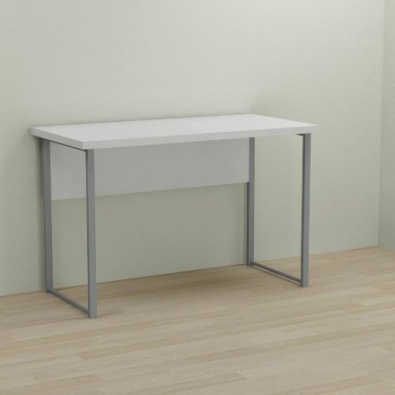Письмовий стіл Ferrum-decor Курт 76x140x70 сірий ДСП Біле 32мм (FRD-101882) Письмовий стіл Ferrum-decor Курт 76x140x70 сірий ДСП Біле 32мм (FRD-101882)