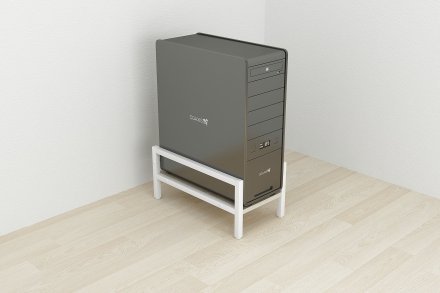 Підставка для системного блоку Ferrum-decor Нікі 21x24x45 Білий ДСП Сонома 16мм (FRD-105295) Підставка для системного блоку Ferrum-decor Нікі 21x24x45 Білий ДСП Сонома 16мм (FRD-105295)
