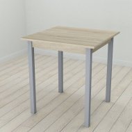 Стіл кухонний Ferrum-decor Дієго 75x70x70 Сірий ДСП Сонома 16мм (FRD-106297)