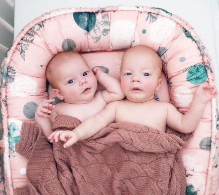 Кокон для немовлят Rose Garden lullalove-8795