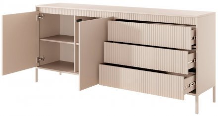 Комод Perfect Home Сенсо / Senso 2-дверний з 3 шухлядами 2D3S/187 Беж (PFH-091108)