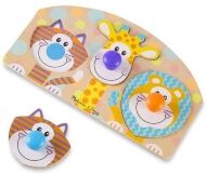 Перший формовий пазл Тварини сафарі MD13439