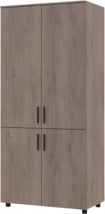 Шафа для одягу Doros Торн Кремона Канноло 2 ДСП (штанга) 90х51.6х200 (DRS-012015) Шафа для одягу Doros Торн Кремона Канноло 2 ДСП (штанга) 90х51.6х200 (DRS-012015)