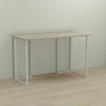 Письмовий стіл Ferrum-decor Ханна 75x140x70 білий ДСП Дуб Сонома 16мм (FRD-104041) Письмовий стіл Ferrum-decor Ханна 75x140x70 білий ДСП Дуб Сонома 16мм (FRD-104041)