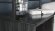 Стіл-тумба трансформер Смарт 3/2 з етажеркою Ferrum-decor 1430x1450x600 Чорний метал ДСП Сосна Кембра 16 мм (FRD-105118)