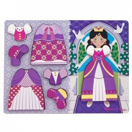 Формовий пазл Принцеси MD19021