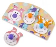 Перший формовий пазл Тварини ферми MD13440