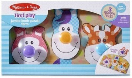 Перший формовий пазл Тварини ферми MD13440 Перший формовий пазл Тварини ферми MD13440