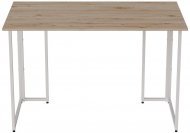 Комп'ютерний стіл Ferrum-decor Ханна 75x140x70 білий ДСП Дуб Сан-Марино 16мм (FRD-104043)