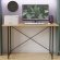 Стіл письмовий Line Лайт Ferrum-decor 750x1200x600 Чорний метал ДСП Дуб Артизан 16 мм (FRD-104862)