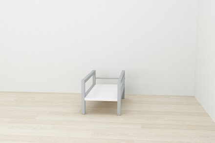 Підставка для системного блоку Ferrum-decor Нікі 21x24x45 Сірий ДСП Біле 16мм (FRD-105298) Підставка для системного блоку Ferrum-decor Нікі 21x24x45 Сірий ДСП Біле 16мм (FRD-105298)