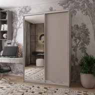 Шафа-купе Doros Сіті Лайт Кашемір 1 ДСП / 1 дзеркало 150х60х225 (80736353)
