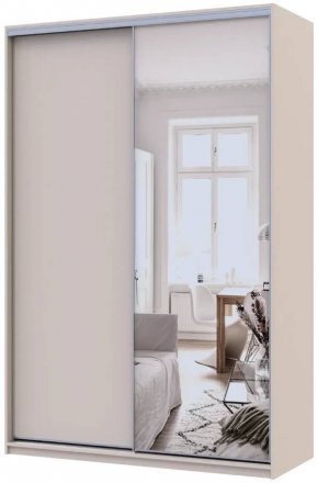 Шафа-купе Doros Сіті Лайт Кашемір 1 ДСП / 1 дзеркало 150х60х225 (80736353)