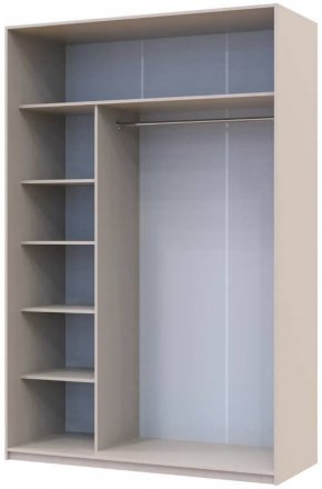 Шафа-купе Doros Сіті Лайт Кашемір 1 ДСП / 1 дзеркало 150х60х225 (80736353)
