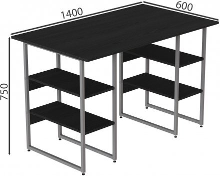 Комп'ютерний стіл Ferrum-decor Карен 75x140x60 сірий ДСП Сосна Кембра 16мм (FRD-102432) Комп'ютерний стіл Ferrum-decor Карен 75x140x60 сірий ДСП Сосна Кембра 16мм (FRD-102432)