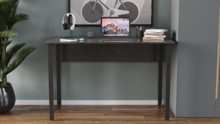 Комп'ютерний стіл Ferrum-decor Курт 75x120x60 чорний ДСП Сосна Кембра 16мм (FRD-103916)