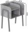 Тумба модульна Ferrum-decor Амелі 540x450x320 метал Сірий ДСП Бетон 16 мм (FRD-103023)