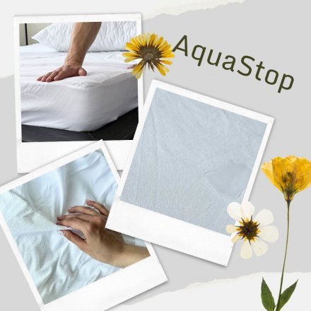 Наматрацник AquaStop з резинкою по периметру 120х200 см