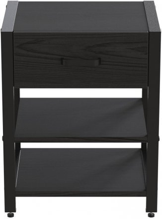 Тумба універсальна Ferrum-decor Вів'єн 1/2 50x41x40 чорний ДСП Сосна Кембра 16мм (FRD-104126) Тумба універсальна Ferrum-decor Вів'єн 1/2 50x41x40 чорний ДСП Сосна Кембра 16мм (FRD-104126)