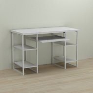 Письмовий стіл Ferrum-decor Тім 76x140x70 білий ДСП Біле 32мм (FRD-101386)