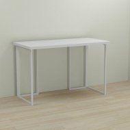 Письмовий стіл Ferrum-decor Ханна 76x140x70 білий ДСП Біле 32мм (FRD-104045)