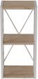 Етажерка 3/34 Ferrum-decor Серії Конект 73x34x28 білий ДСП Дуб Сан-Марино 16мм (FRD-104296) Етажерка 3/34 Ferrum-decor Серії Конект 73x34x28 білий ДСП Дуб Сан-Марино 16мм (FRD-104296)