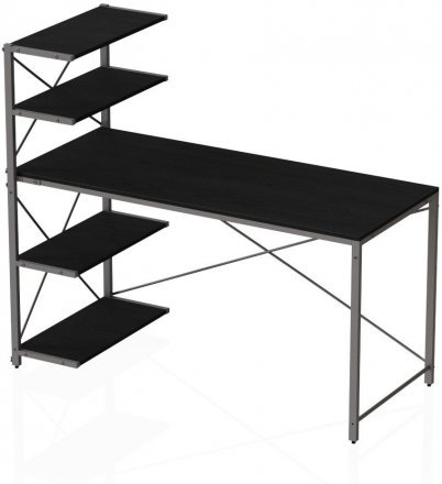 Комп'ютерний стіл Ferrum-decor Джек 75x140x70 Сірий ДСП Сосна Кембра (FRD-105423)