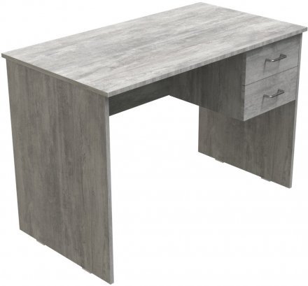 Стіл комп'ютерний Вінсент Ferrum-decor 750x1100x600 ДСП Бетон 16 мм (FRD-104793)