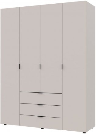 Шафа розпашна для одягу Doros Гелар 155х49,5х203,4 см Кашемір (DRS-011168)