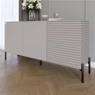 Комод закритий у вітальню на чорних металевих ніжках LION Грей 154x38x76,5 см Кашемір/Кашемір (LION-041813) Комод закритий у вітальню на чорних металевих ніжках LION Грей 154x38x76,5 см Кашемір/Кашемір (LION-041813)