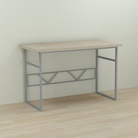 Письмовий стіл Ferrum-decor Райан 76x120x70 сірий ДСП Дуб Сонома 32мм (FRD-101637) Письмовий стіл Ferrum-decor Райан 76x120x70 сірий ДСП Дуб Сонома 32мм (FRD-101637)