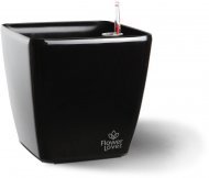 Вазон із системою автополиву Quadrato Flower Lover 18x18x17 антрацит глянцевий 23196