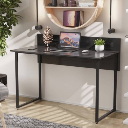 Комп'ютерний стіл Ferrum-decor Скай 75x140x70 чорний ДСП Сосна Кембра 16мм (FRD-103665) Комп'ютерний стіл Ferrum-decor Скай 75x140x70 чорний ДСП Сосна Кембра 16мм (FRD-103665)