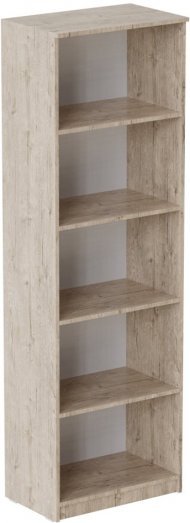 Шафа Анжело Ferrum-decor на 5 полиць 1900x600x380 ДСП Дуб Сан-Марино 16 мм (FRD-104972)