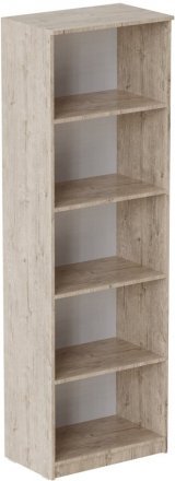 Шафа Анжело Ferrum-decor на 5 полиць 1900x600x380 ДСП Дуб Сан-Марино 16 мм (FRD-104972)