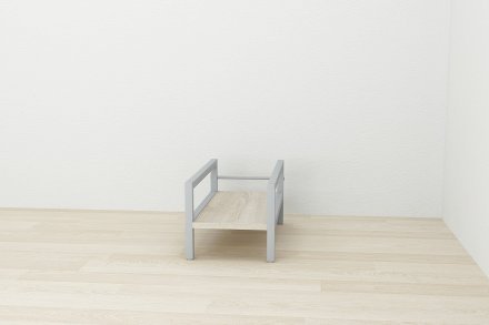 Підставка для системного блоку Ferrum-decor Нікі 21x24x45 Сірий ДСП Сонома 16мм (FRD-105301)