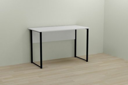 Письмовий стіл Ferrum-decor Курт 75x140x60 чорний ДСП Біле 16мм (FRD-102030) Письмовий стіл Ferrum-decor Курт 75x140x60 чорний ДСП Біле 16мм (FRD-102030)