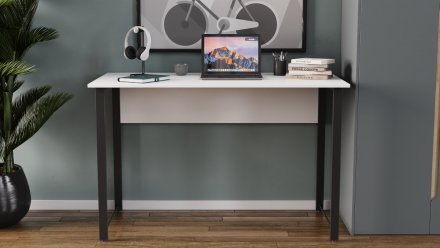 Письмовий стіл Ferrum-decor Курт 75x140x60 чорний ДСП Біле 16мм (FRD-102030) Письмовий стіл Ferrum-decor Курт 75x140x60 чорний ДСП Біле 16мм (FRD-102030)