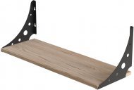 Полиця настінна Ferrum-decor Ханді 2 240x500x240 метал Чорний ДСП Дуб Сан-Марино 16 мм (FRD-102555) Полиця настінна Ferrum-decor Ханді 2 240x500x240 метал Чорний ДСП Дуб Сан-Марино 16 мм (FRD-102555)