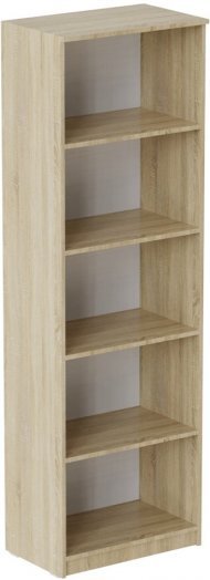 Шафа Анжело Ferrum-decor на 5 полиць 1900x600x380 ДСП Дуб Сонома 16 мм (FRD-104974)