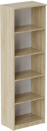 Шафа Анжело Ferrum-decor на 5 полиць 1900x600x380 ДСП Дуб Сонома 16 мм (FRD-104974)