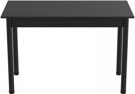 Стіл кухонний Ferrum-decor Беніта 75x120x60 Чорний ДСП Сосна Кембра 16мм (FRD-105692)