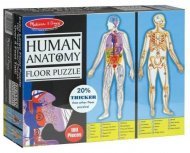 Мега-пазл Будова людини 100 елементів MD445 Мега-пазл Будова людини 100 елементів MD445