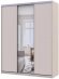 Шафа-купе Doros Сіті Лайт Кашемір 2 ДСП/1 дзеркало 180х60х225 (80736371) Шафа-купе Doros Сіті Лайт Кашемір 2 ДСП/1 дзеркало 180х60х225 (80736371)
