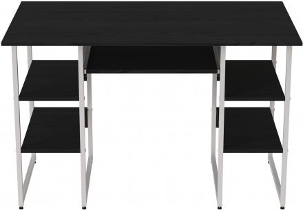 Комп'ютерний стіл Ferrum-decor Тім 75x140x70 білий ДСП Сосна Кембра 32мм (FRD-101390)