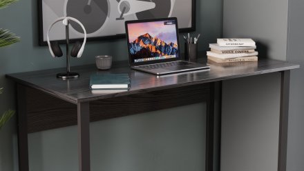 Комп'ютерний стіл Ferrum-decor Курт 75x140x60 чорний ДСП Сосна Кембра 16мм (FRD-103922) Комп'ютерний стіл Ferrum-decor Курт 75x140x60 чорний ДСП Сосна Кембра 16мм (FRD-103922)