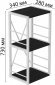 Етажерка 3/34 Ferrum-decor Серії Конект 73x34x28 білий ДСП Сосна Кембра 16мм (FRD-104300) Етажерка 3/34 Ferrum-decor Серії Конект 73x34x28 білий ДСП Сосна Кембра 16мм (FRD-104300)