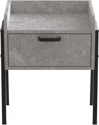 Тумба модульна Ferrum-decor Бетті 540x450x320 метал Чорний ДСП Бетон 16 мм (FRD-105497) Тумба модульна Ferrum-decor Бетті 540x450x320 метал Чорний ДСП Бетон 16 мм (FRD-105497)