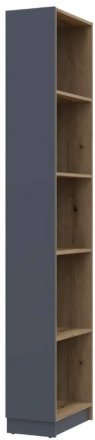 Етажерка до шафи Doros Дейл Графіт/Дуб Евок 52х28х220 DRS-011732 (41516119)