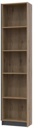 Етажерка до шафи Doros Дейл Графіт/Дуб Евок 52х28х220 DRS-011732 (41516119)